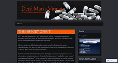 Desktop Screenshot of deadmansvitamin.com